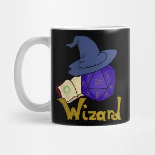 Wizard d20 dice Mug